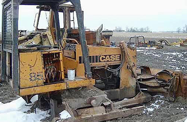 Dismantled Equipment